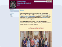 Tablet Screenshot of paulduxlab.org